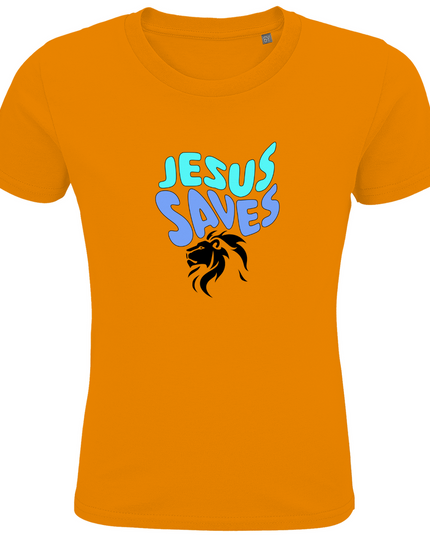 Jesus saves - Kinder Shirt Bio