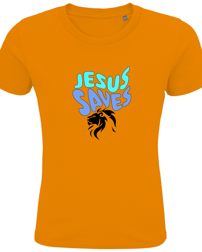 Jesus saves - Kinder Shirt Bio