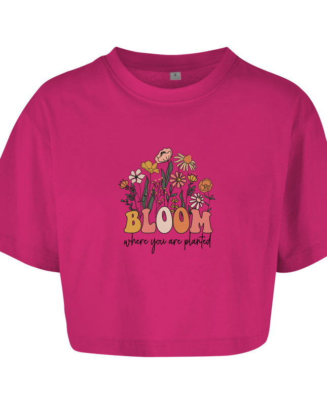 Bloom - Damen Crop Top Oversize