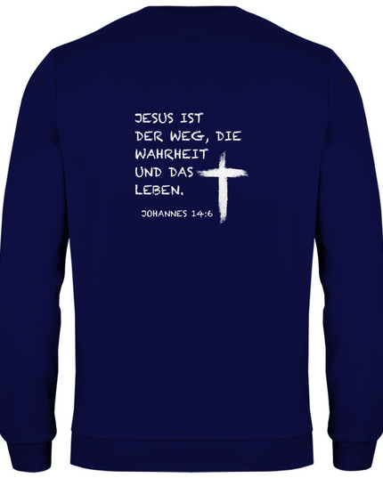Jesus ist der Weg - Herren Sweatshirt