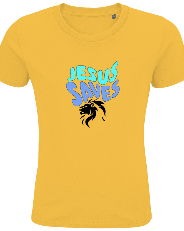 Jesus saves - Kinder Shirt Bio
