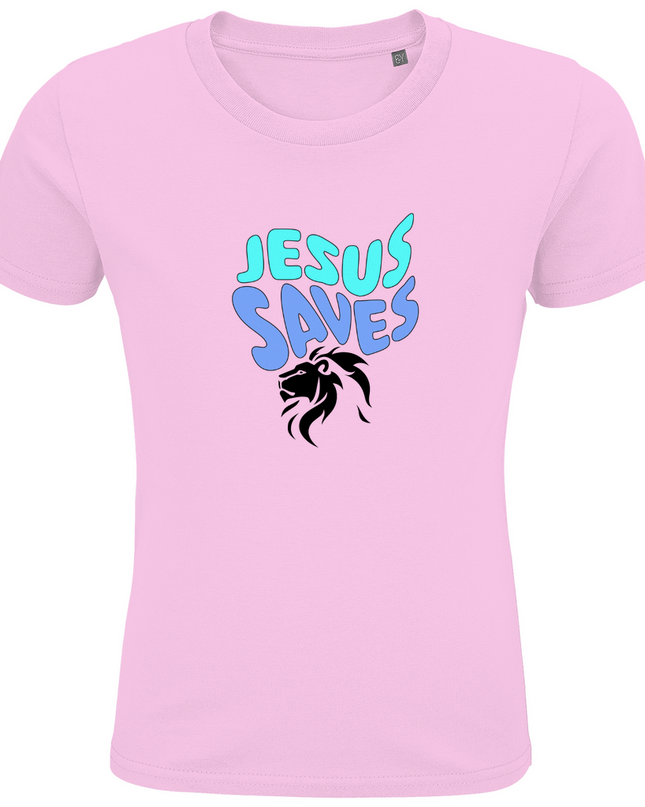 Jesus saves - Kinder Shirt Bio
