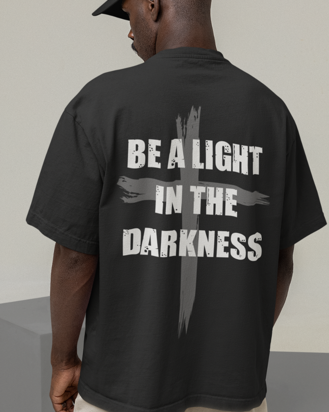 Be a light - Oversized Shirt (vacancy, backprint)