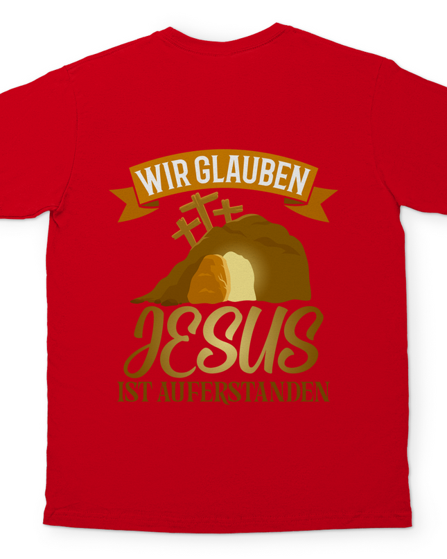 Wir glauben - Herren Shirt