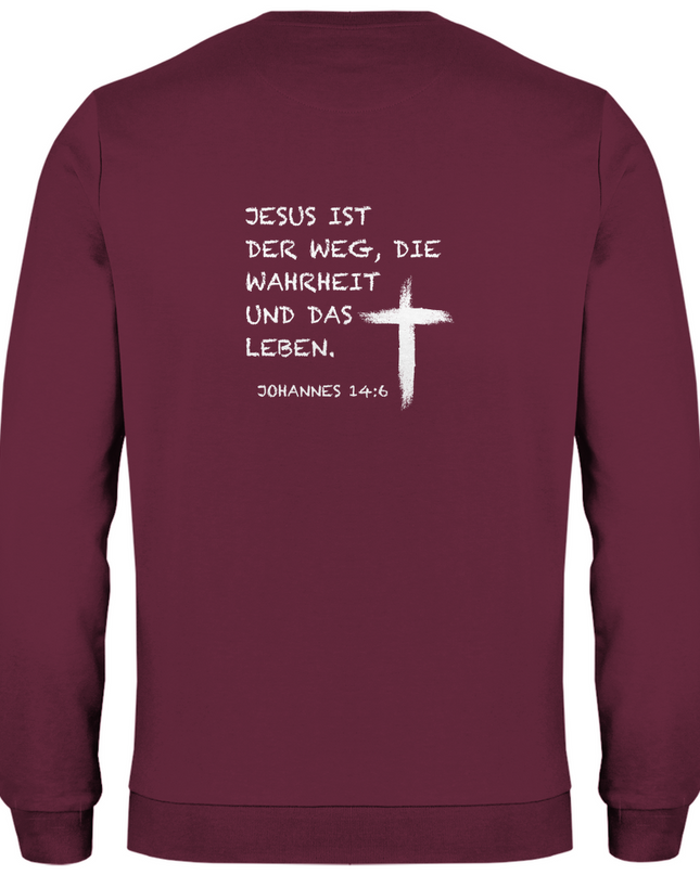 Jesus ist der Weg - Herren Sweatshirt