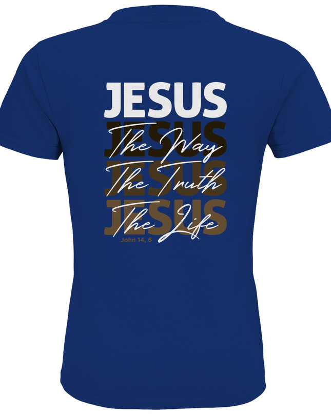 Jesus Way Truth Life - Kinder Shirt Bio