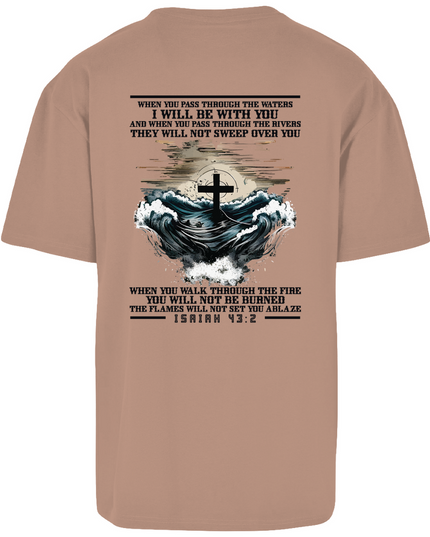 Estar contigo - camisa unisex de gran tamaño