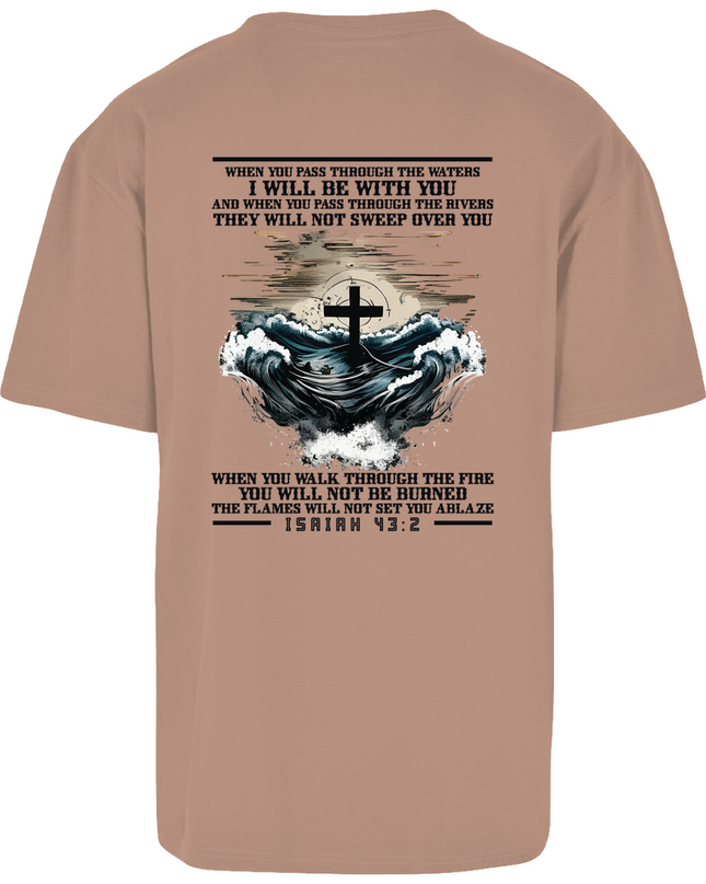 Estar contigo - camisa unisex de gran tamaño