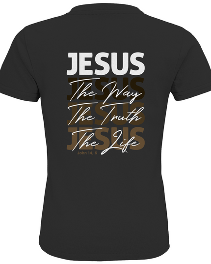 Jesus Way Truth Life - Kinder Shirt Bio