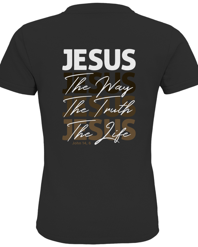 Jesus Way Truth Life - Kinder Shirt Bio