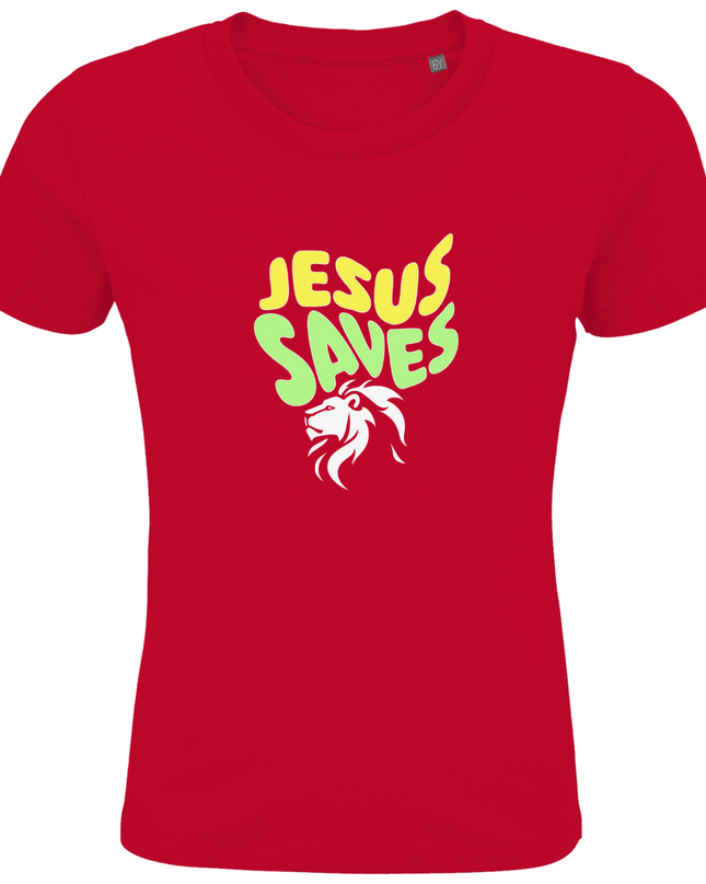 Jesus saves - Kinder Shirt Bio