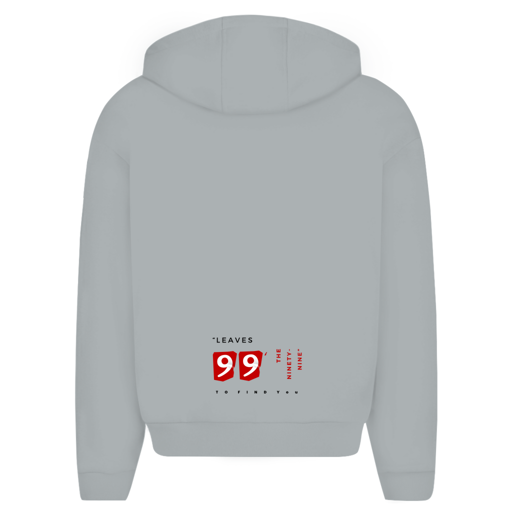 Leaves 99 - Unisex Zipper Hoodie Oversize