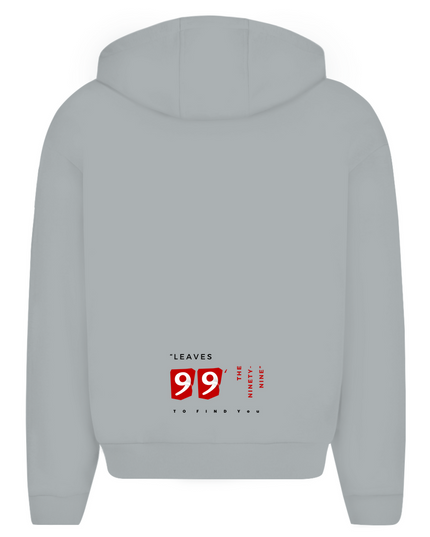 Leaves 99 - Unisex Zipper Hoodie Oversize