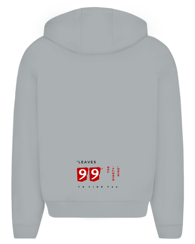 Leaves 99 - Unisex Zipper Hoodie Oversize