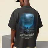 Psalm 23:4 (backprint) - Oversize Shirt