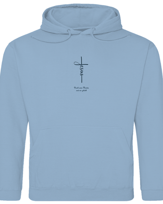 Durch Seine Wunden - Herren Hoodie