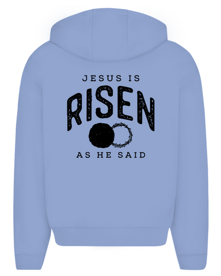Risen - Unisex Zipper Hoodie Oversize