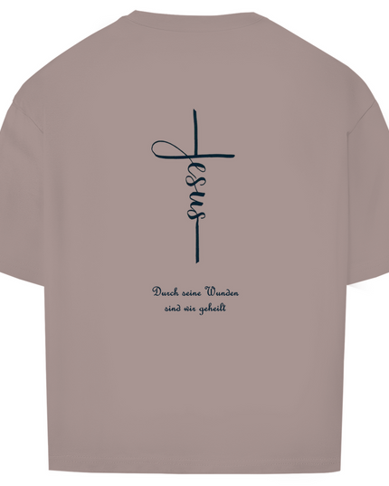 Durch Seine Wunden - Unisex Shirt Oversize