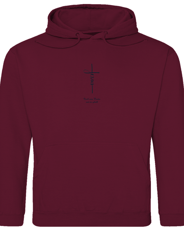 Durch Seine Wunden - Herren Hoodie