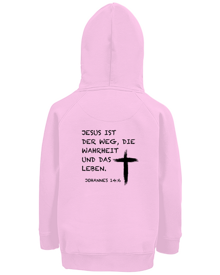 Jesus ist der Weg - Kinder Hoodie Bio