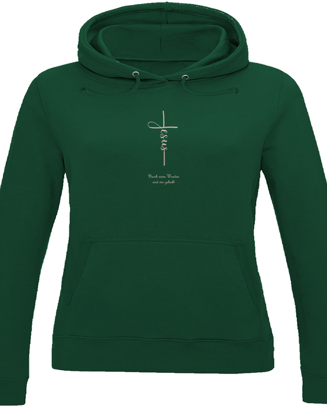 Durch Seine Wunden - Damen Hoodie