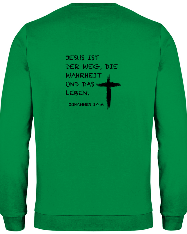 Jesus ist der Weg - Herren Sweatshirt