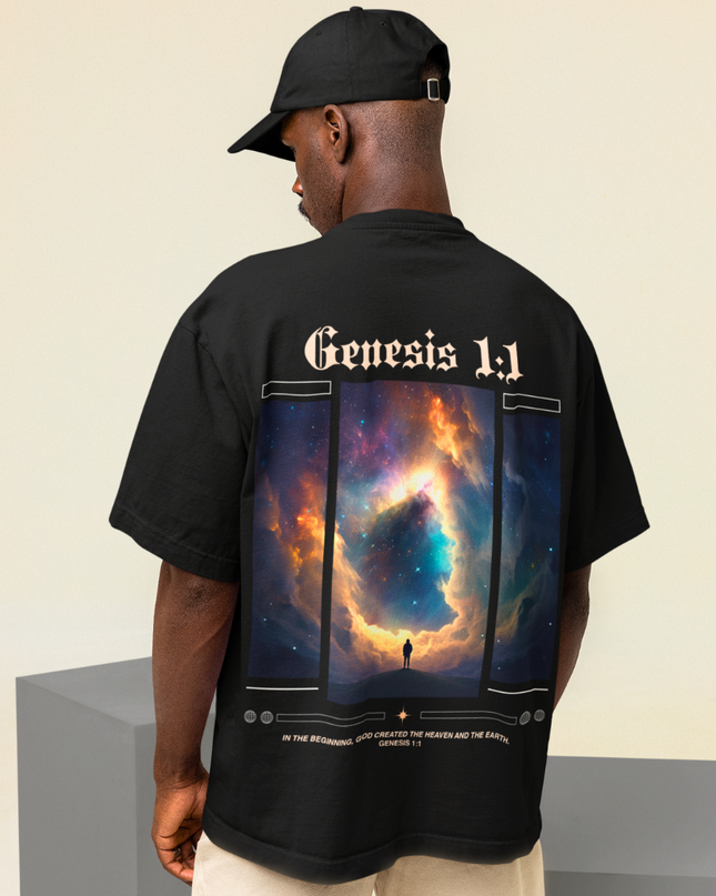 Genesis (backprint) - Oversized shirt