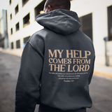 Psalm 121 (backprint) - Premium Hoodie