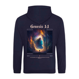 Genesis 1:1 (backprint) - Classic Hoodie