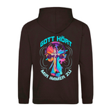 Gott hört mir zu (backprint) - Classic Hoodie