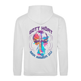 Gott hört mir zu (backprint) - Classic Hoodie