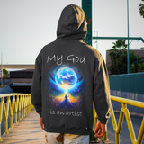 My God is an Artist (backprint) - Classic Hoodie