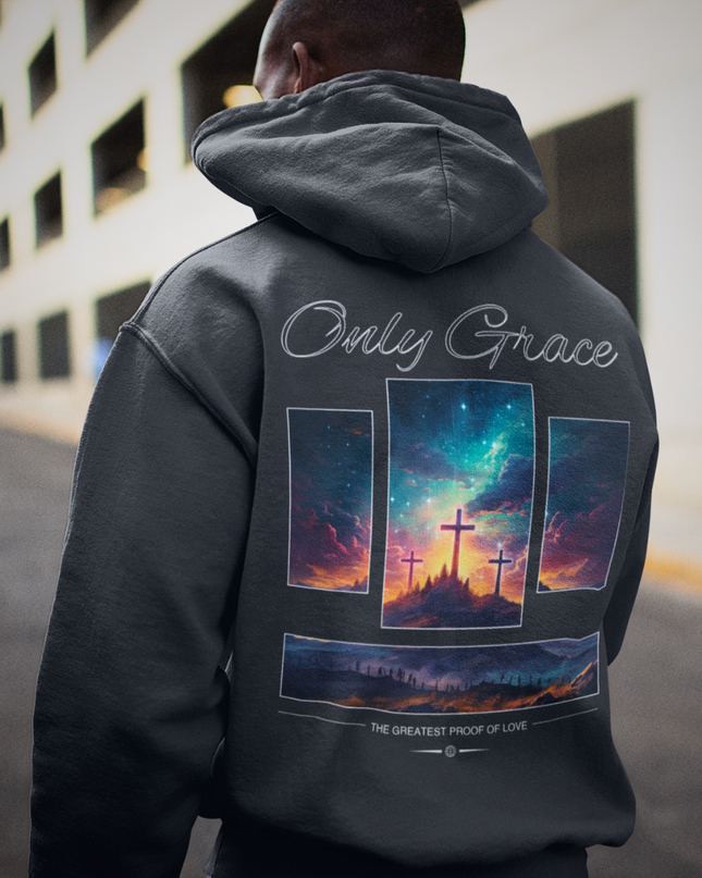 OnlyGrace (estampado en la espalda) - Sudadera clásica con capucha