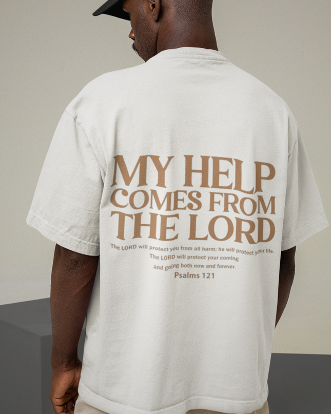 Psalm 121 - Oversized Shirt (vacancy, backprint)