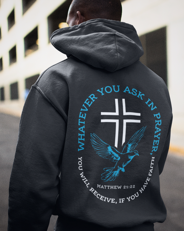 Whatever you ask (backprint) - Premium Hoodie