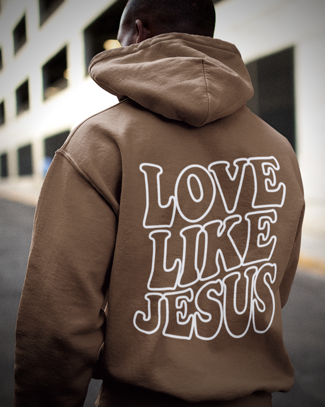 Love Like Jesus (backprint) - Classic Hoodie 